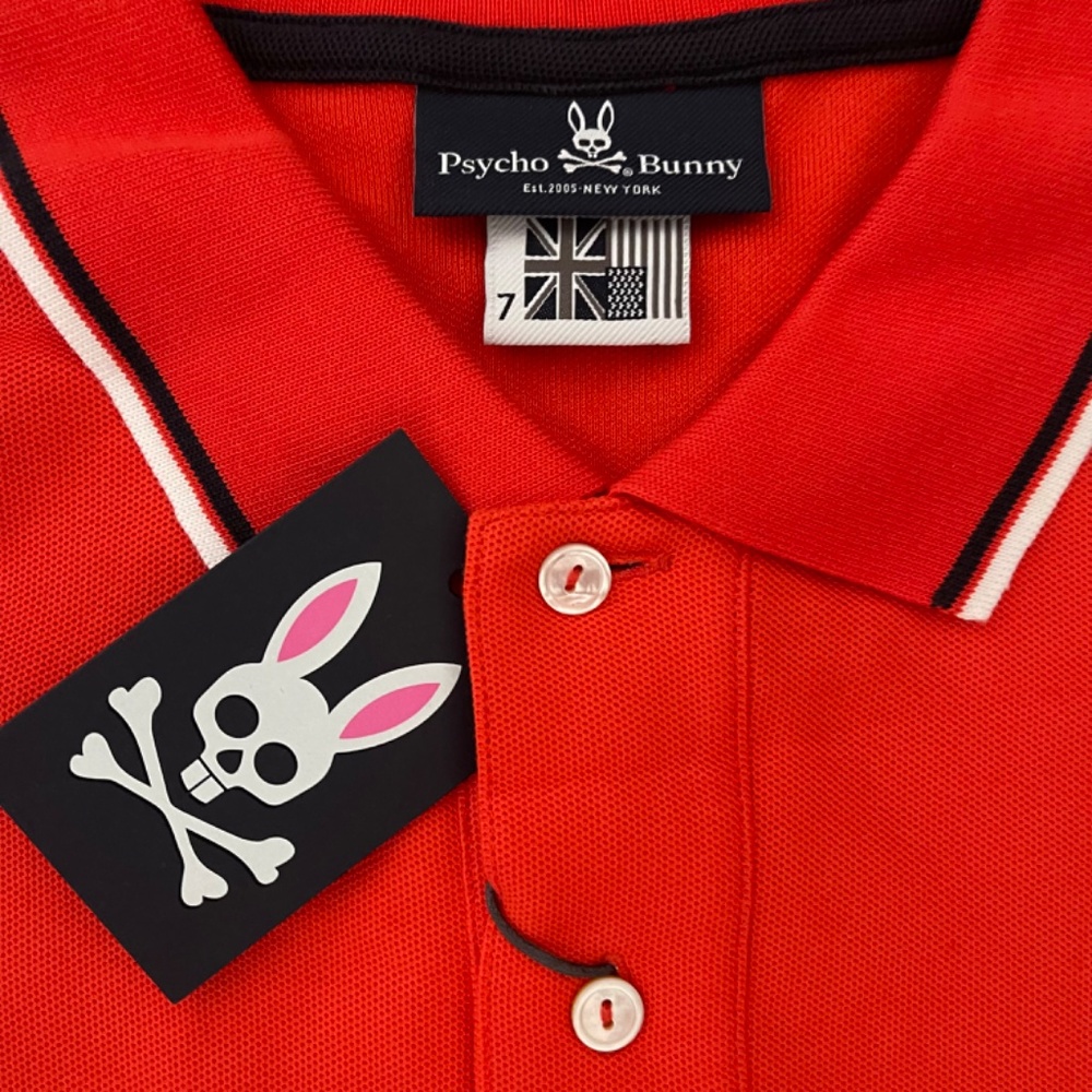 NWT - Psycho Bunny Jerret Regular Fit Polo Shirt - Picture 4 of 10